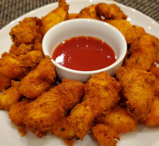 Fish Pakora.