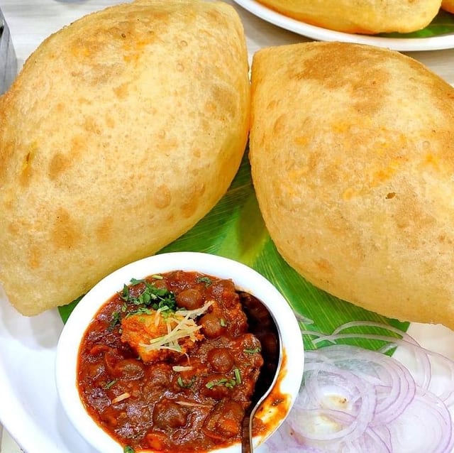 Bhature Bhaji.