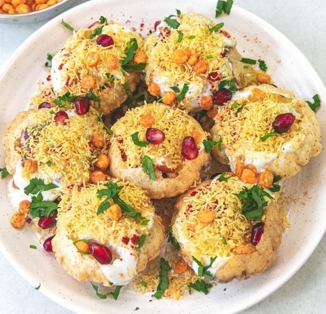 Dahi Batata Sev Puri.
