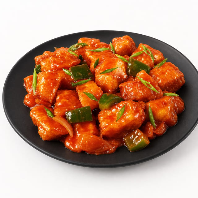 Chili Paneer.