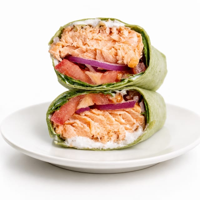 Salmon Wrap.