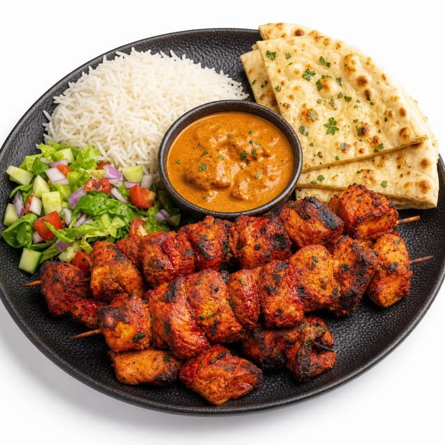 Chicken Tikka Plate.
