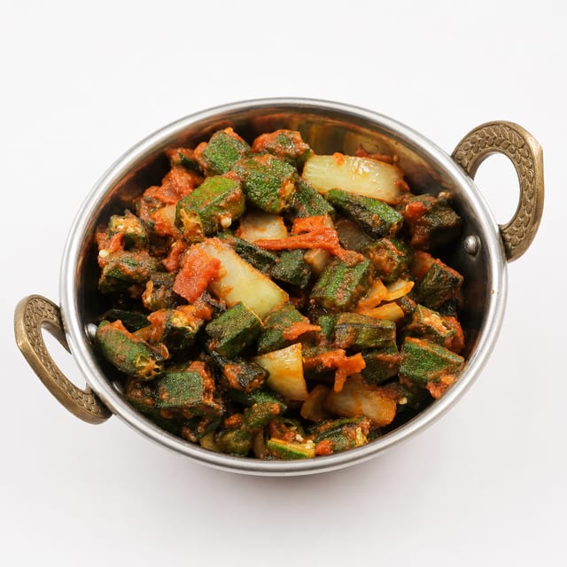 Bhindi [Okra] Masala [Vegan].