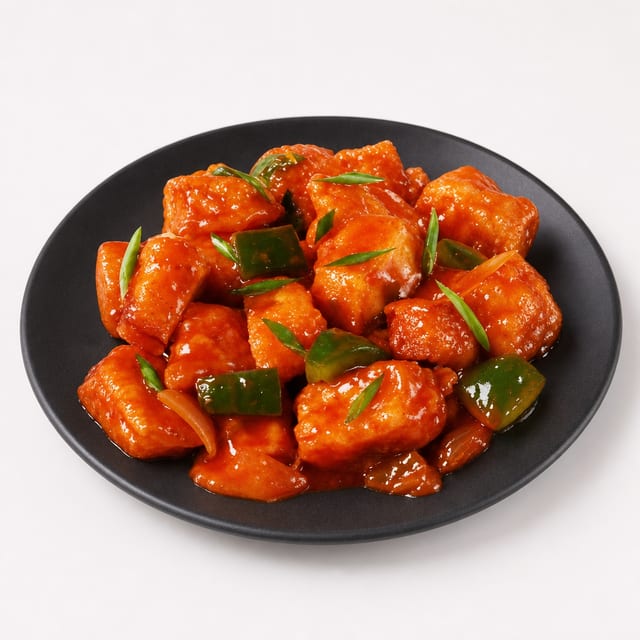 Chili Paneer.