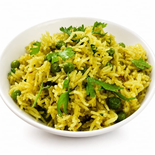 Peas Pulao.