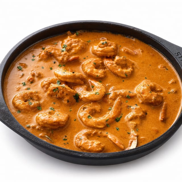 Shrimp Tikka Masala.