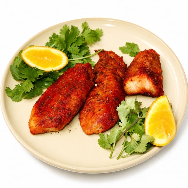 Tandoori Swai Fish Plate.