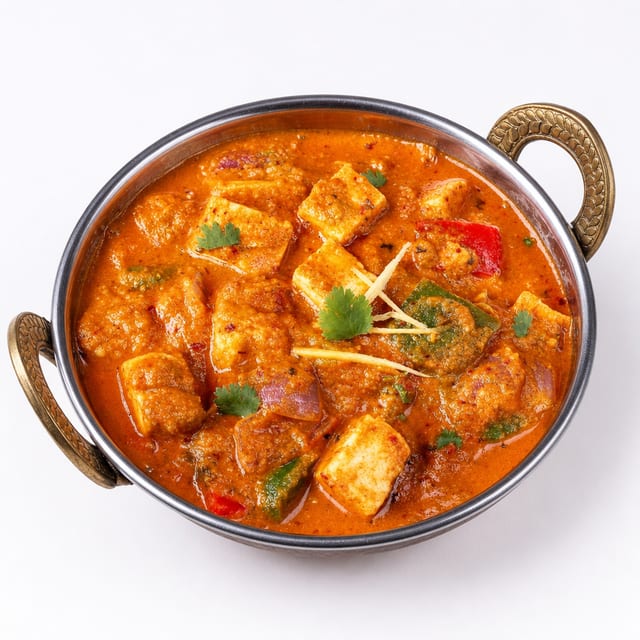 Kadhai Paneer.