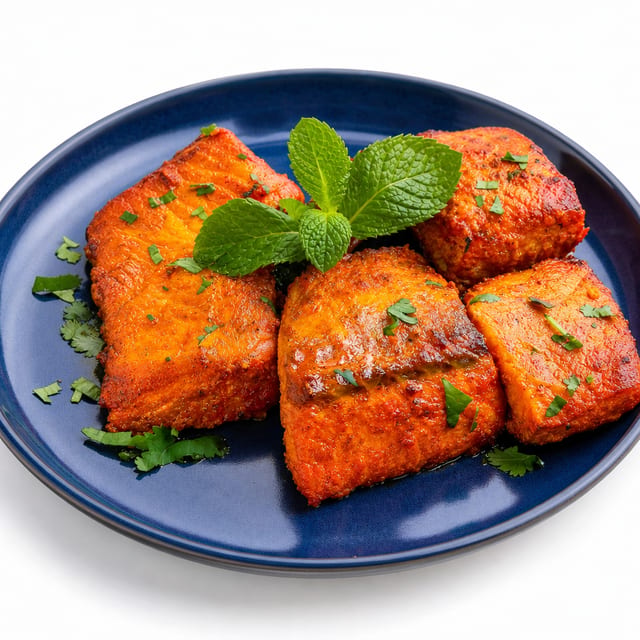 Tandoori Salmon Plate.