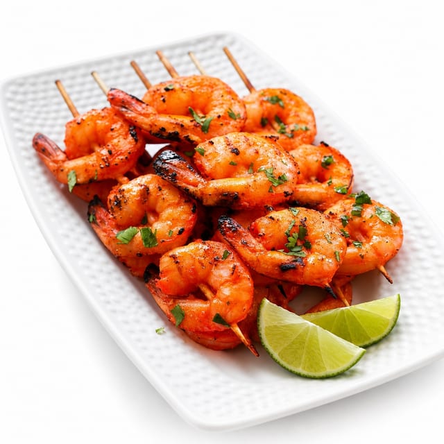 Tandoori Shrimp Plate.