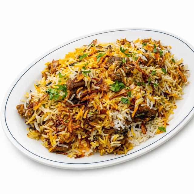Lamb Biryani.
