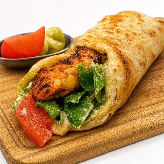 Chicken Kabab Wrap.