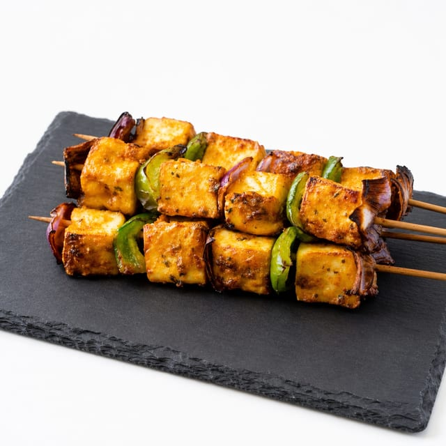 Tandoori Paneer Kabab Plate.