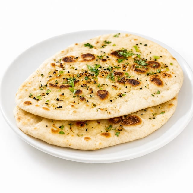 Garlic Pesto Naan.