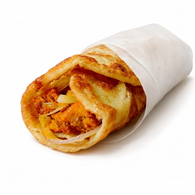 Chicken Tikka Masala Roll.
