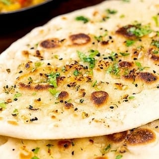 Garlic Pesto Naan